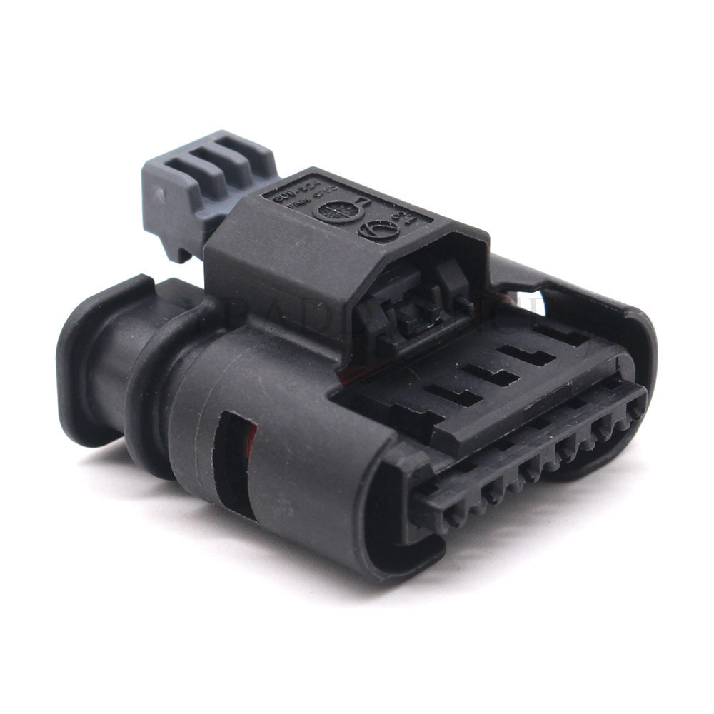 806-524 6 Pin Female H irschmann 1.2mm(050) Black PA66 GF35 Auto Electrical Connectors