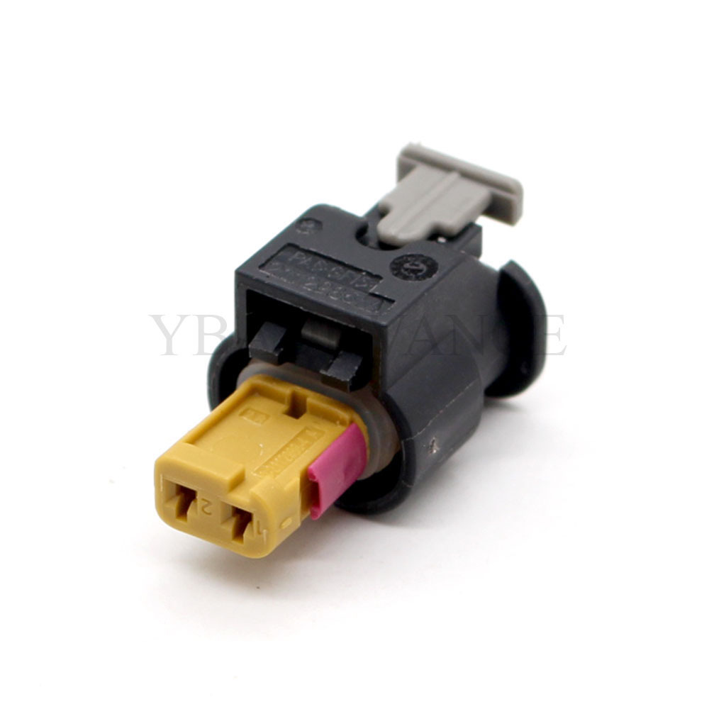 4F0973702A PA66 GF15 TE 2 Way Automotive Waterproof Auto Flat Connector Fit For Audi