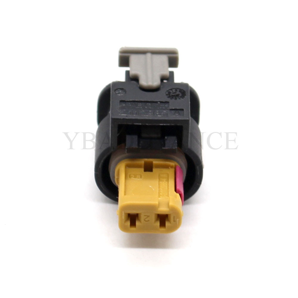 4F0973702A PA66 GF15 TE 2 Way Automotive Waterproof Auto Flat Connector Fit For Audi