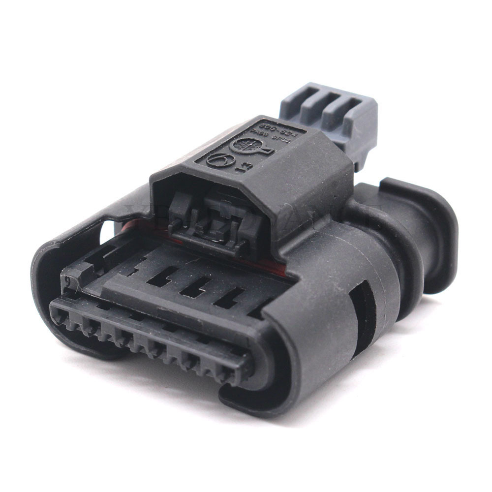 806-524 6 Pin Female H irschmann 1.2mm(050) Black PA66 GF35 Auto Electrical Connectors