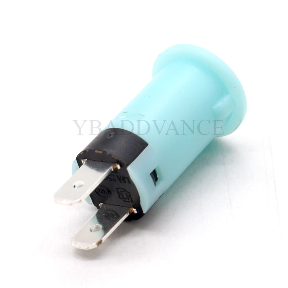 PBS1-15 12mm 125V 1A/250V 2 Pin Refrigerator Door Switch Fridge Switch Momentary SPST Push Button