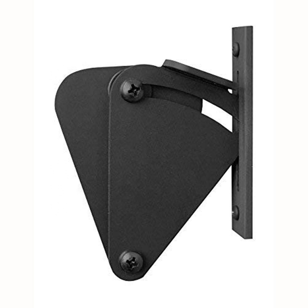 RHETECH Black Sliding Barn Door Hardware Kits Latch Lock Barn Door Lock Steel Slide Bolt Latch Lock for Wooden Doors