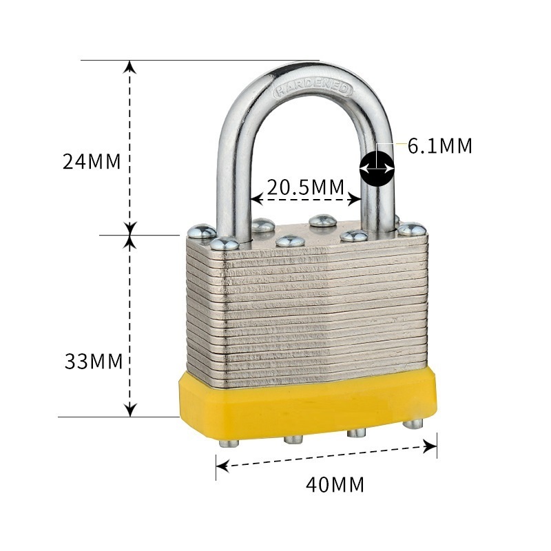 American style padlocks and keys in bulk padlock brass with factory price