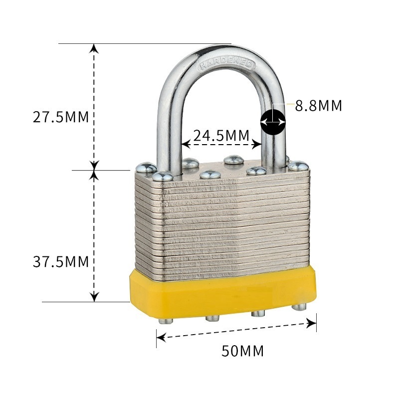 American style padlocks and keys in bulk padlock brass with factory price