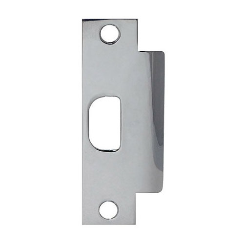 Commercial Modern Metal Parts Strike Plate Black Satin Nickle T Shape Security Door Cylindrical Tubluar Latch Strike Plate