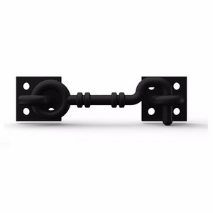 RHETECH Steel Security And Privacy Hook And Eye Latch Easy Lock For Sliding Barn Door Wooden Fences Window Barn Door Lock