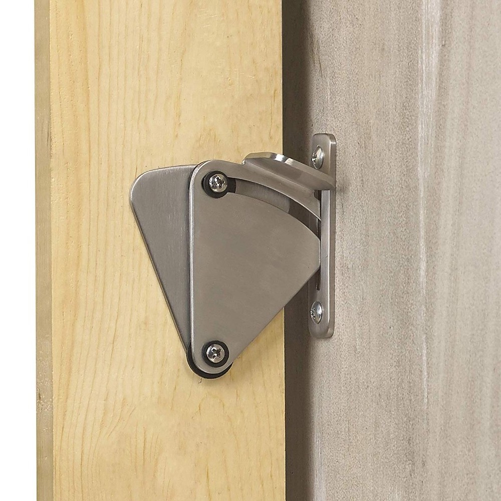 Silver Barn Door Large Size Privacy Latch Lock for Sliding Door