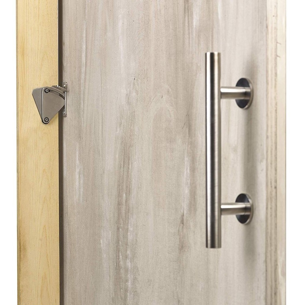 Silver Barn Door Large Size Privacy Latch Lock for Sliding Door