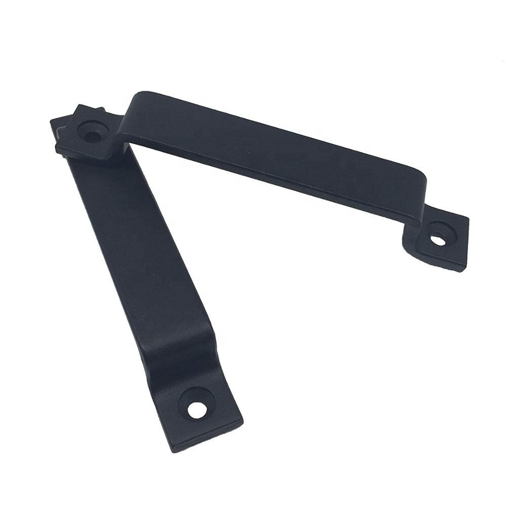 RHETECH Matte Black Barn Door Handle Pull for Sliding Barn Door Hardware