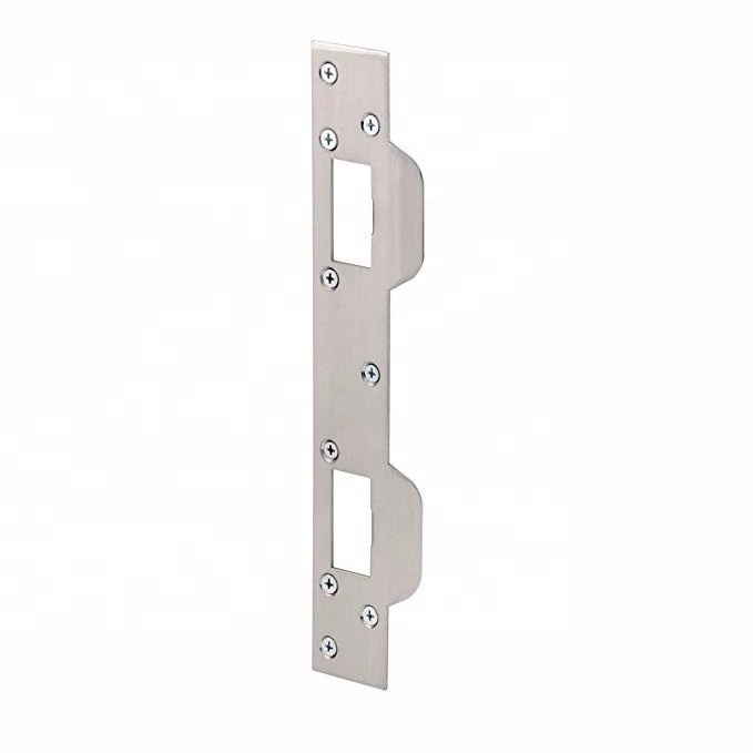 Combo Latch and Deadbolt Door Lock Strike Plate Dual Security Strike