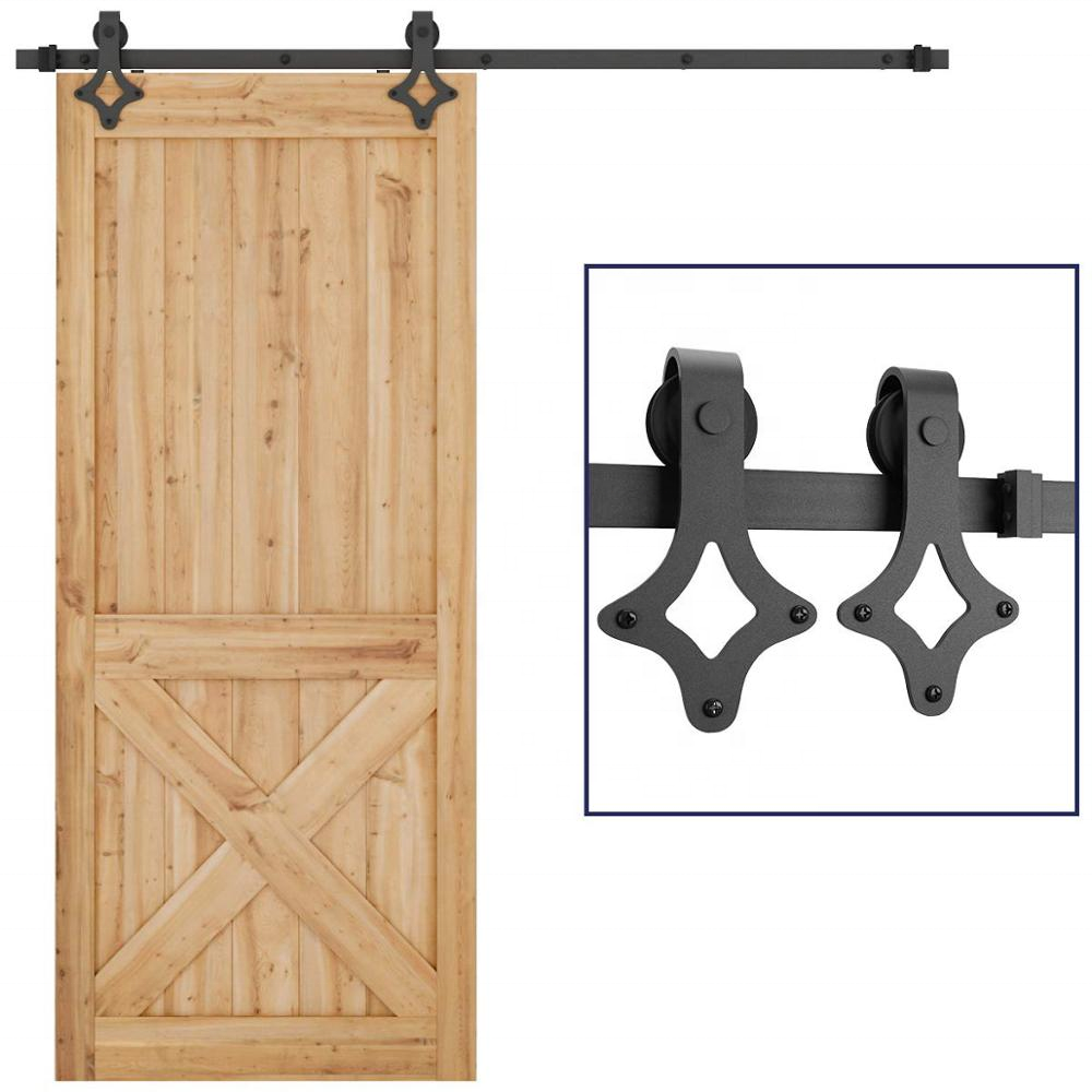 6.6Ft Hot Selling Arrow Shape Barn Door Slider Sliding System Track Hardware