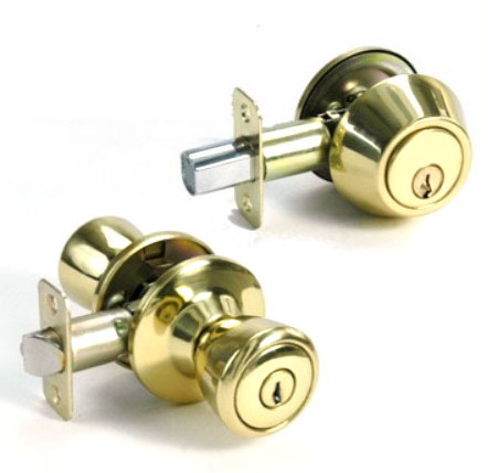 Combo Lock USA Apartment Traditional Entrance Passage Antique Brass Finish Keyed Entry Door Knob Lockset Exterior Combo Locks