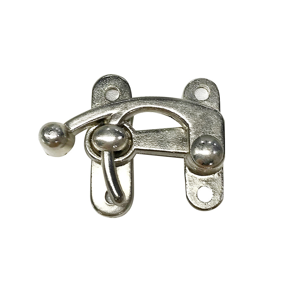 Window Cabinet Home Hotel Security Hardware Clasp Zinc Alloy Hasp Latch Lock Door Chain Buckle