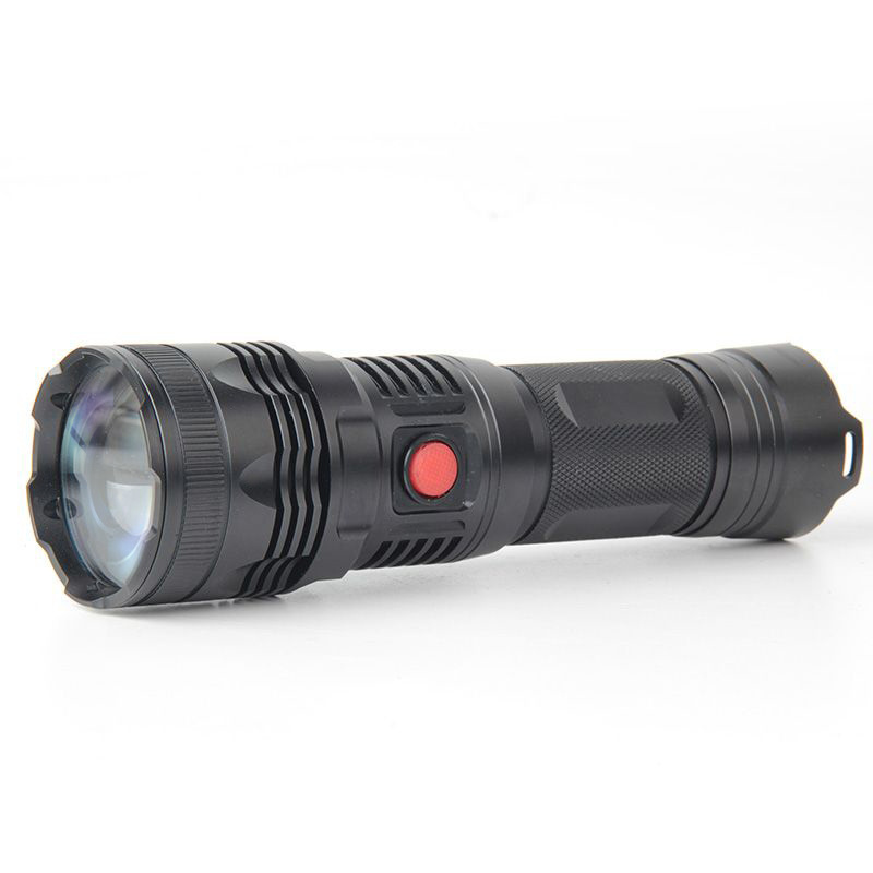 Long Range 10W Powerful LED Flashlight Waterproof 12V Battery Laser Torch Led