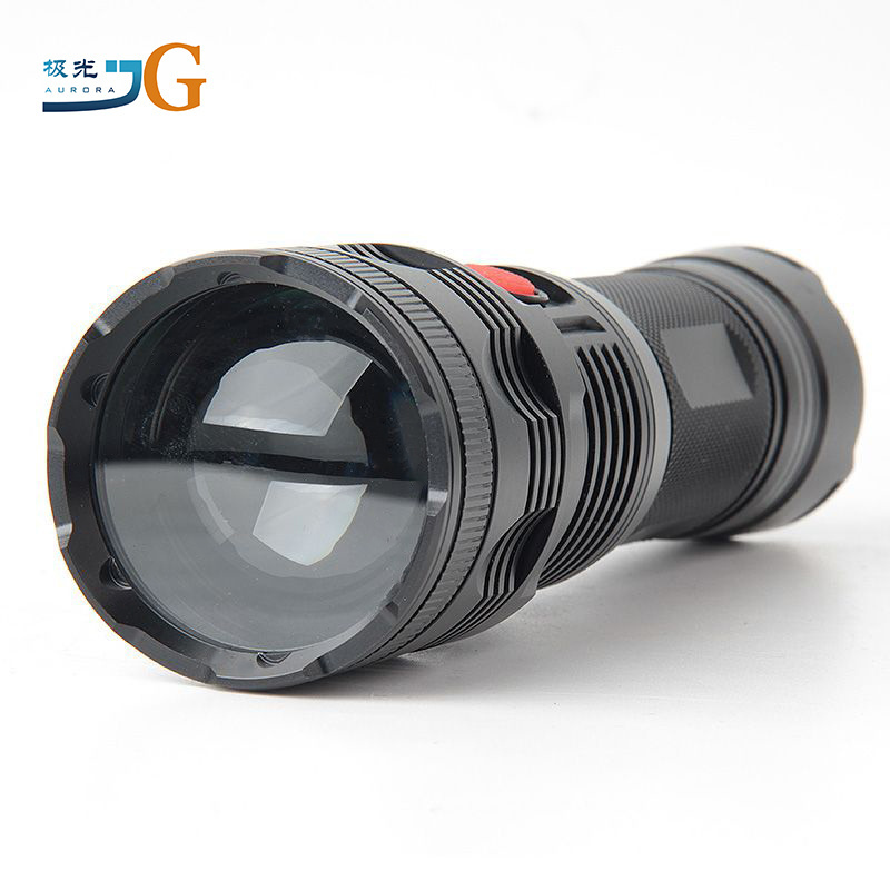 Newest super bright High Lumen multifunction aluminium led laser flashlight