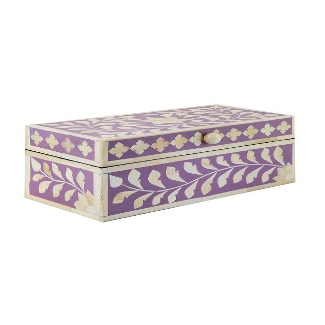 Top Wooden And Animal Bone Jewelry Box & Storage Box  Decorative Box Indian Style Export By Aaliyan impex