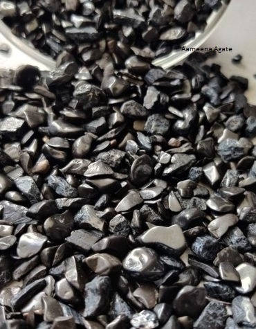 Premium Quality Shungite Stone Chips For Wholesale Shungite Gemstone Chips Buy Online Buy From AAMEENA AGATE