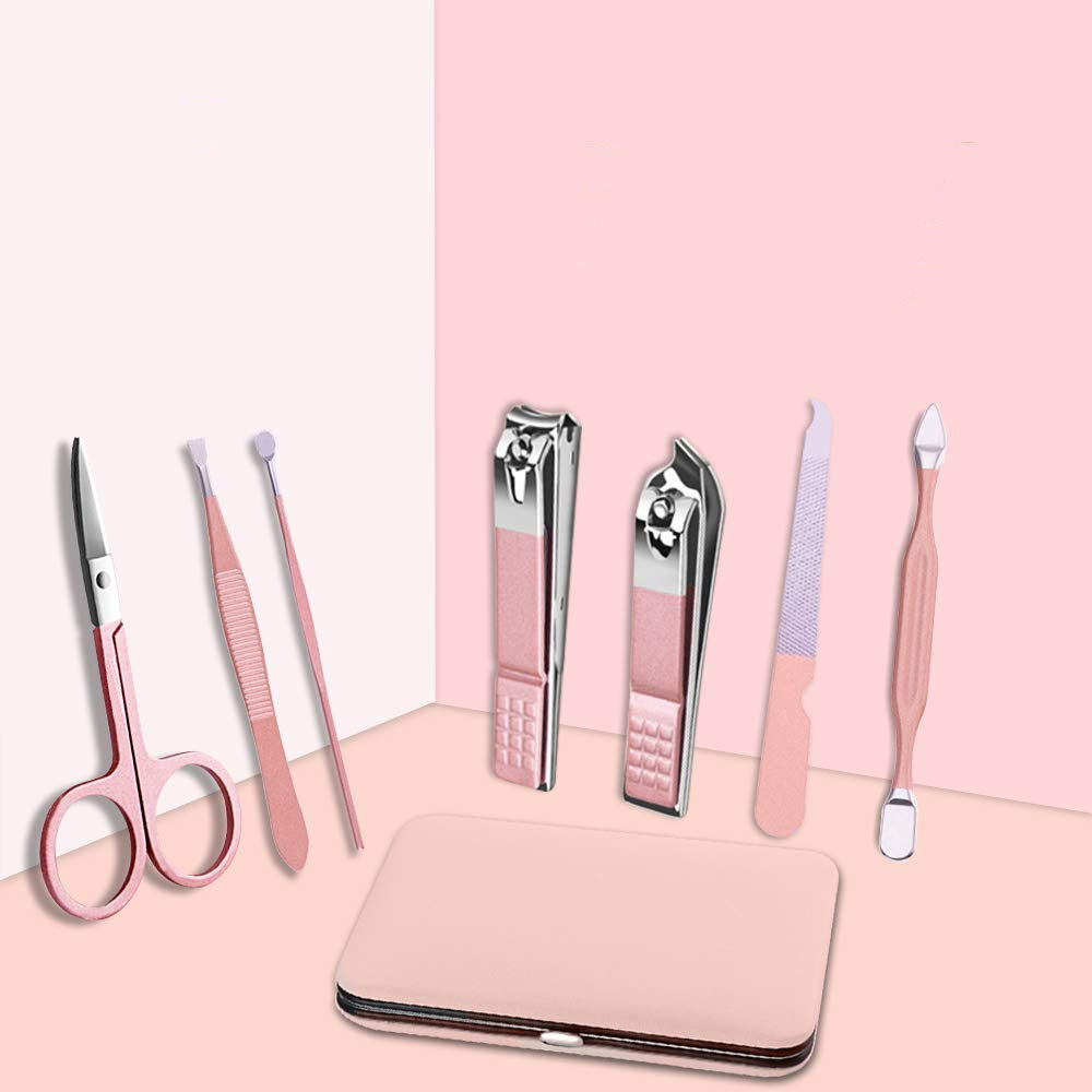 High Quality Manicure Pedicure Kit With Stainless Steel Material Professional Manufactures Beauty Kits For Sale