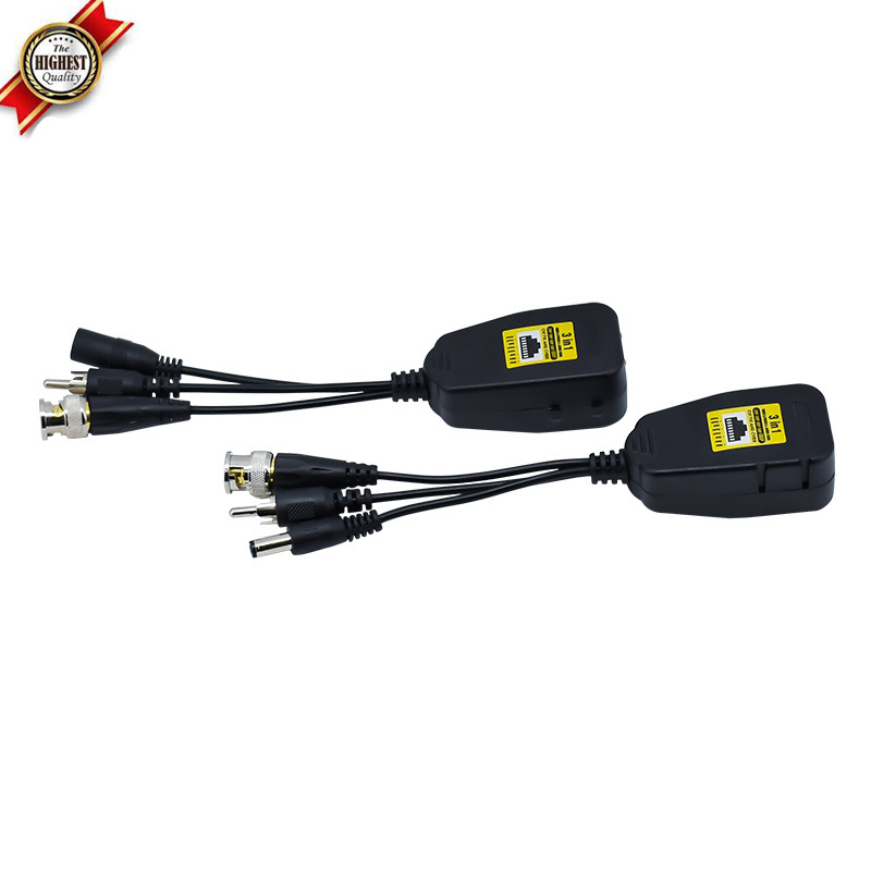 8MP video balun precio High End The Best Quality Factory Price HD 4K video balun cctv 8mp