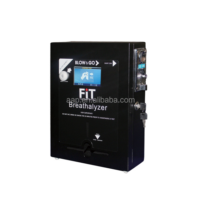 FiT303-FC-LED Coins Alcohol Machine (Fuel Cell sensor) alcohol tester