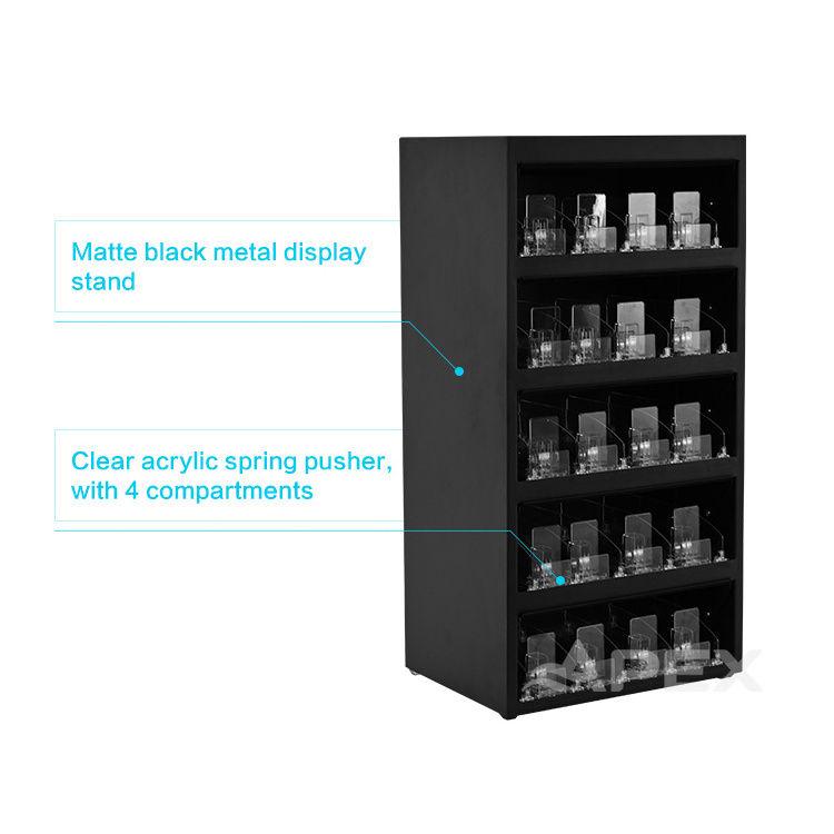 APEX Replaceable Pusher Metal Display Case For Accessories Device Cartridge