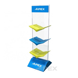 APEX Custom Double side Store Fashion Sneakers Display Stand Casual Running Shoe Rack Display