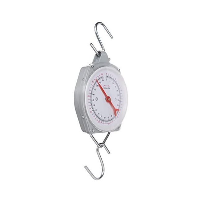 High Quality Hanging Spring Circular Dial Type Weighing Balance Scale with Cotton Bag for Weighing Baby Fruits Luggage etc