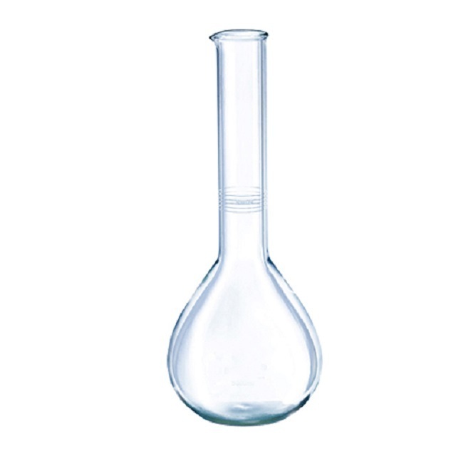 High Quality Borosilicate Glass Volumetric Flasks Various Capacities with I/C Glass Stopper (1ml to 2000ml) for Laboratory