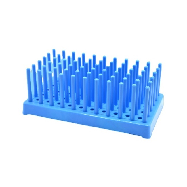 AARK Brand Hot Sale Best Deal on Laboratory RPP material Test Tube Peg Rack for Educational and Research Lab