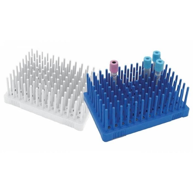 AARK Brand Hot Sale Best Deal on Laboratory RPP material Test Tube Peg Rack for Educational and Research Lab