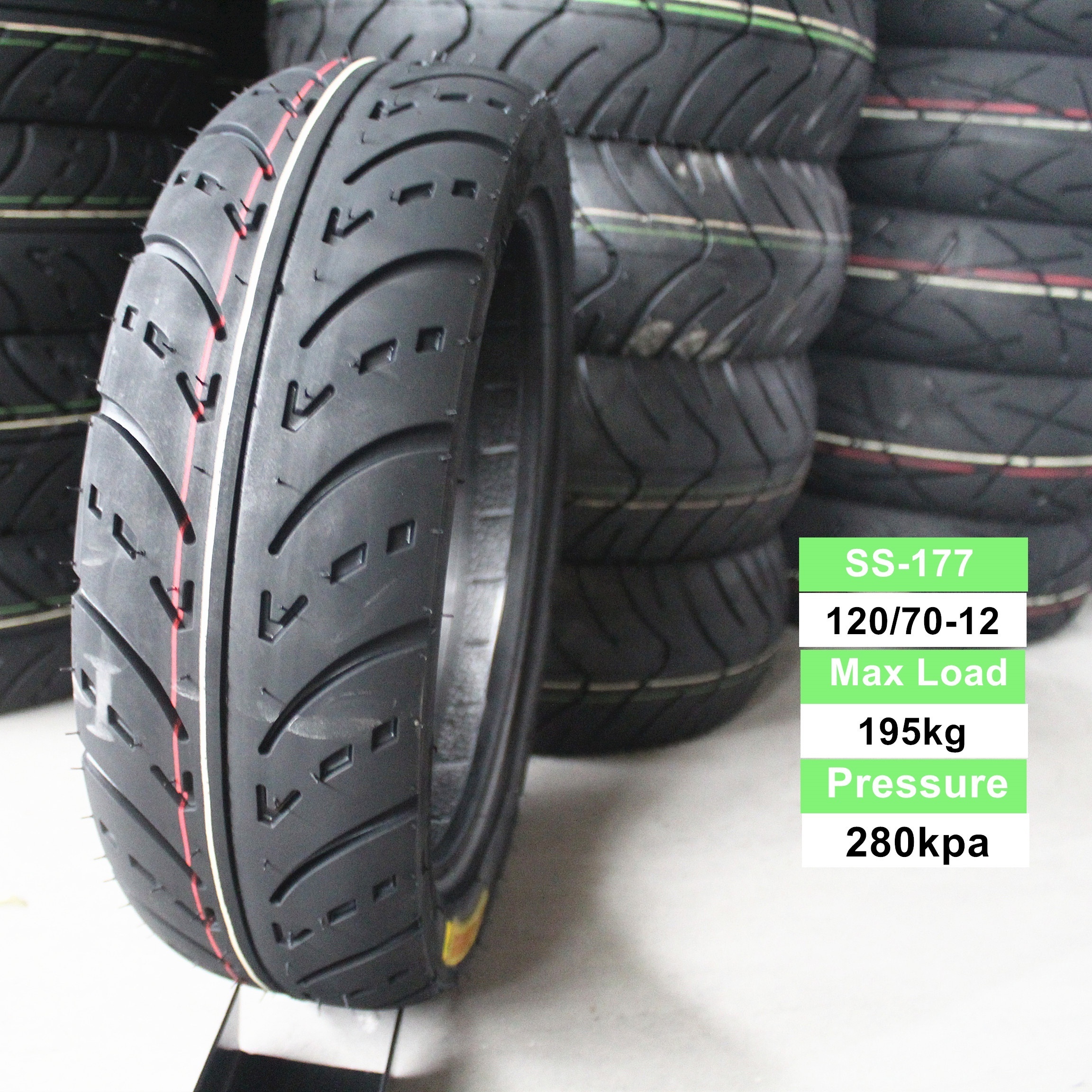 Tricycle tyre 120/70/12 120/80/12 120/90/12 130/70/12 motorcycle spare parts tyre