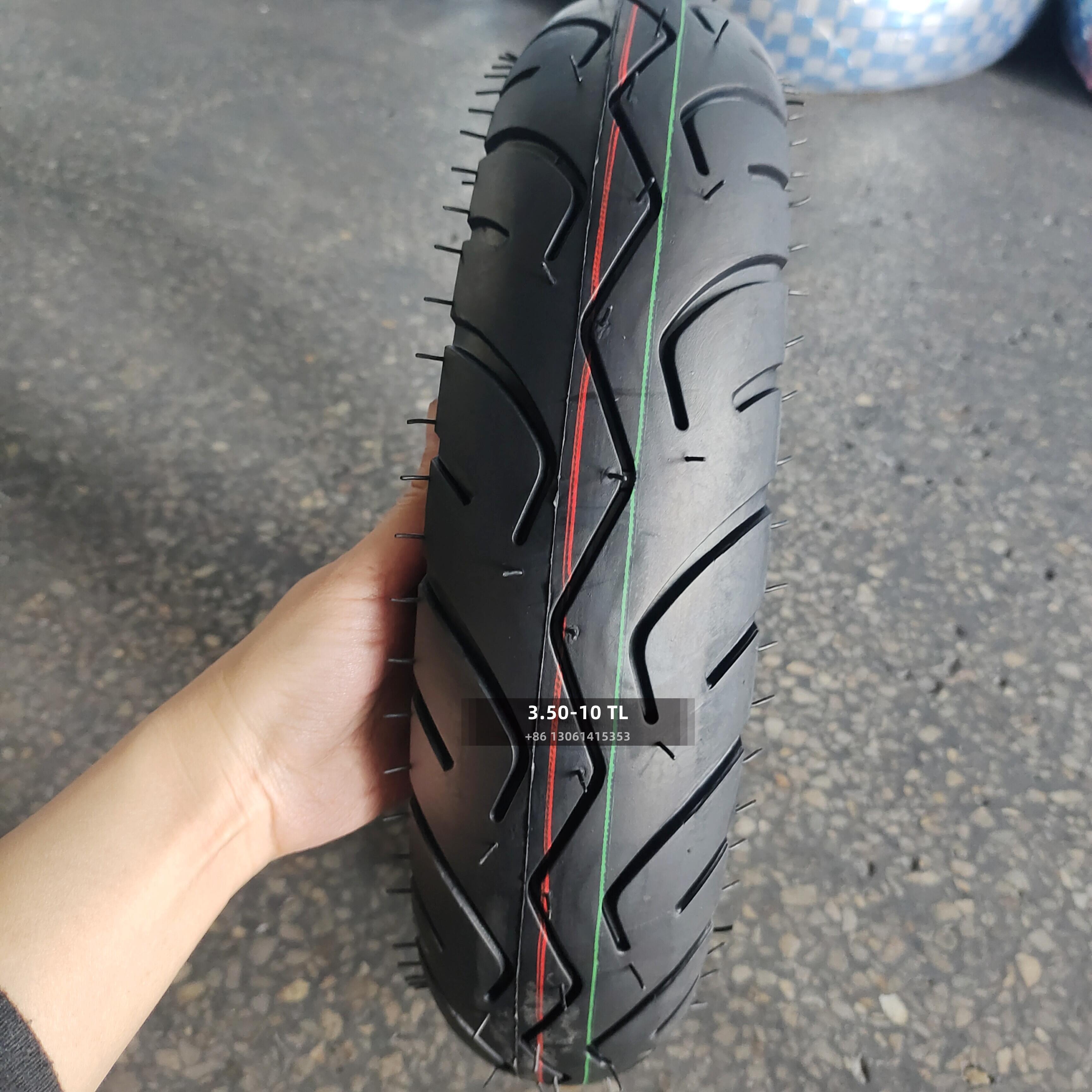 motorcycle tubeless tire for sale motorcycle tire scooter tire 3.50-10 350 10