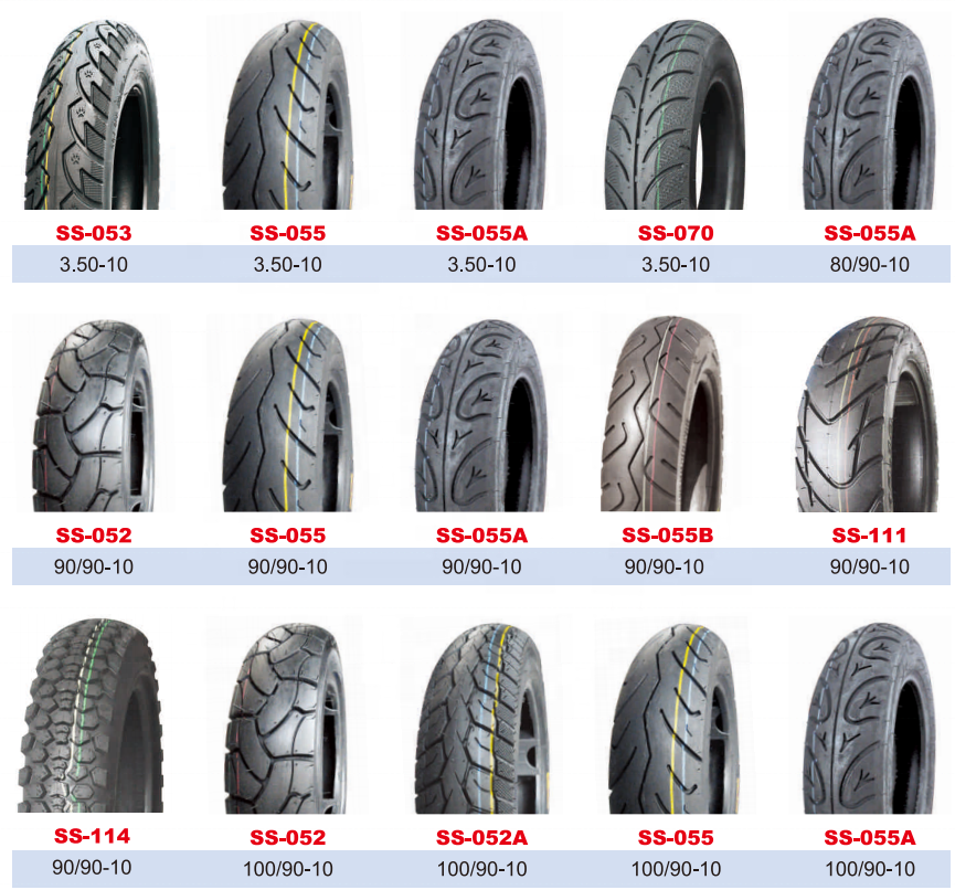 motorcycle tubeless tire for sale motorcycle tire scooter tire 3.50-10 350 10