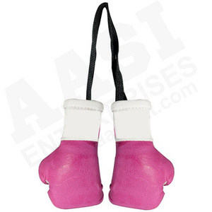 Wholesale Or Custom OEM Flags Custom Leather Mini Boxing Glove Key Chains