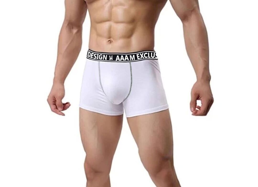 New Arrival High quality Simple underwear panties men's pure cotton comfort underpants boxers briefs for male