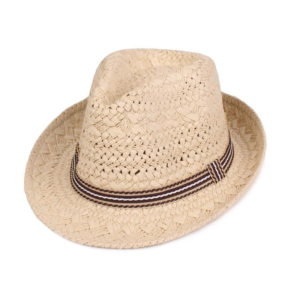 Classic Boater Straw Hat From Bangladesh