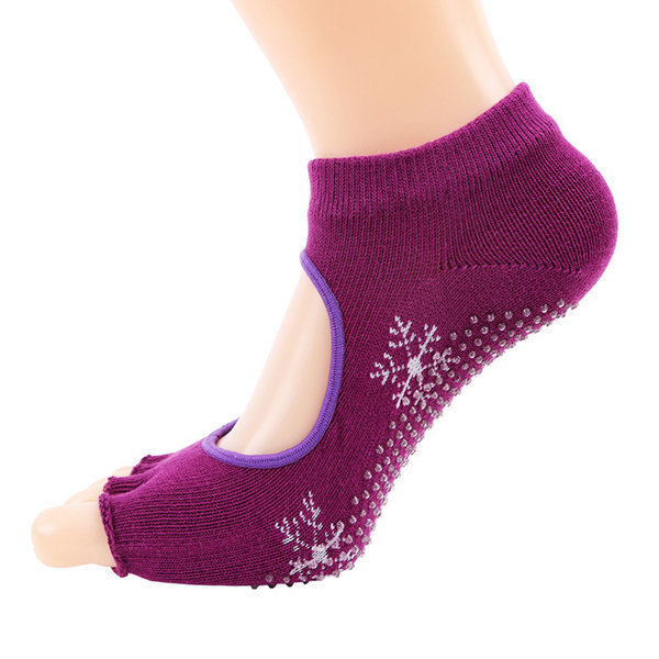 Hot Selling Women's Half-fingers Cotton Warm Exercise Toe Sock