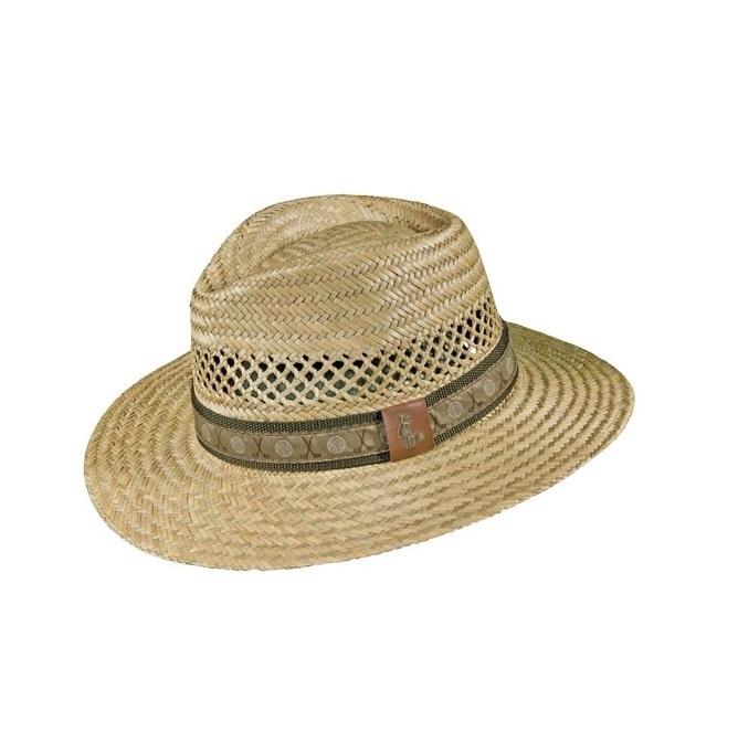 Classic Boater Straw Hat From Bangladesh