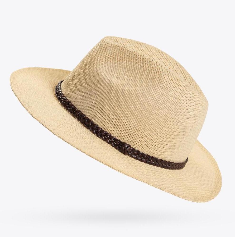 Classic Boater Straw Hat From Bangladesh