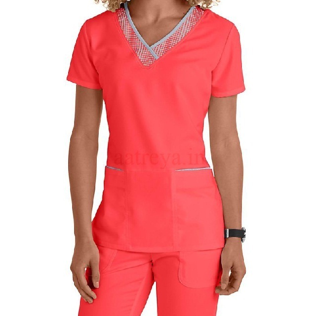 Short sleeves medical scrub uniform Pajamas set