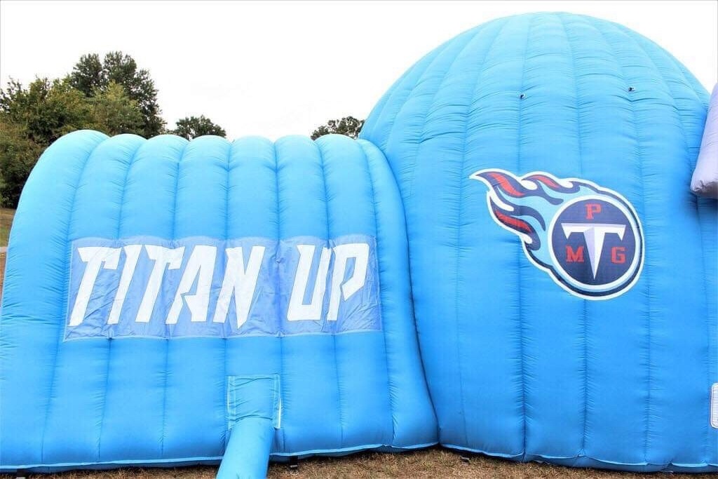 Inflating Entrance Tunnels Team Sports Tunnels Customized Logo Printing Custom Size Accepted Advertisement PVC Oxford Fabric PK