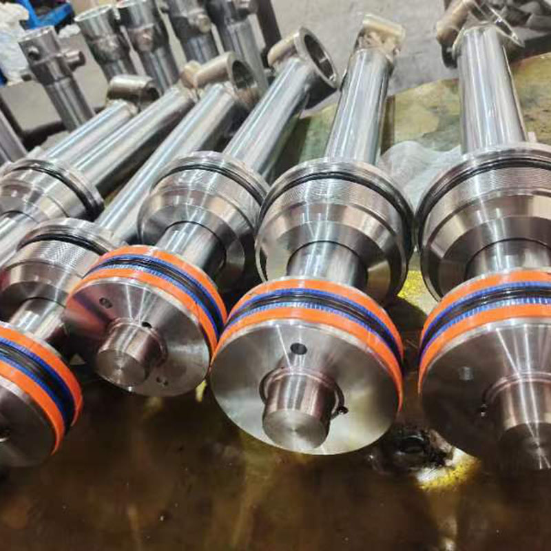 Single acting hydraulic cylinder Quality CK45/ST52 100/200/500 tons