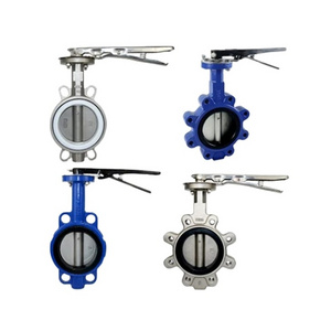 High Quality Rubber Seal Butterfly Valve Price Fist