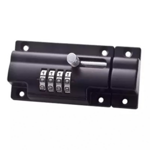 High Quality Zinc Alloy Combo Bolt 4-Dials Combination Sliding Bolt Latch door lock combination gate lock