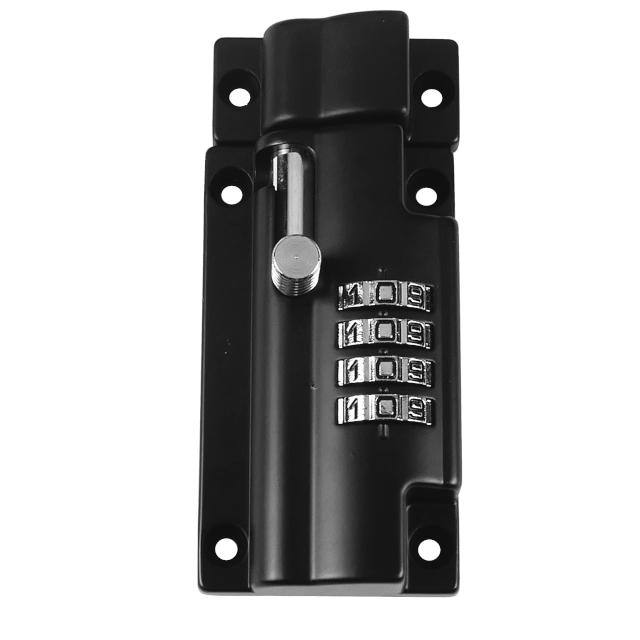 High Quality Zinc Alloy Combo Bolt 4-Dials Combination Sliding Bolt Latch door lock combination gate lock