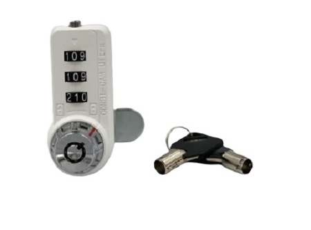 High Security Combination Cam Lock for Cabinets and Storage Units