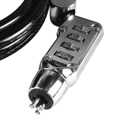 Secure your bike with the Bike Lock Combo, a versatile cable lock with a 4-digit code for customizable protection.