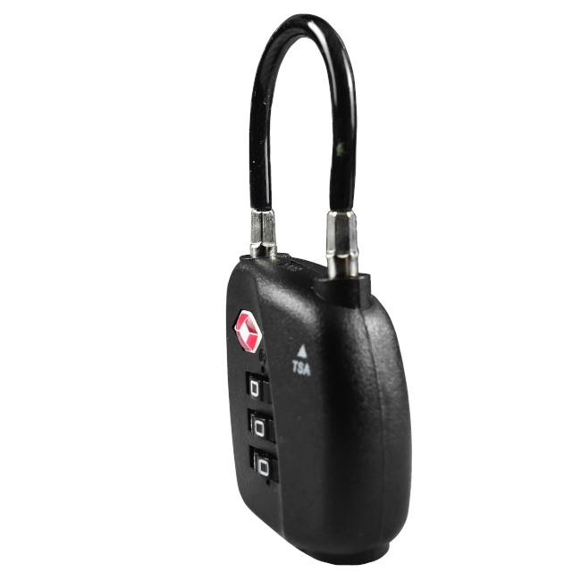 Ensure the safety of your belongings while on the go with a travel-friendly TSA combination lock.