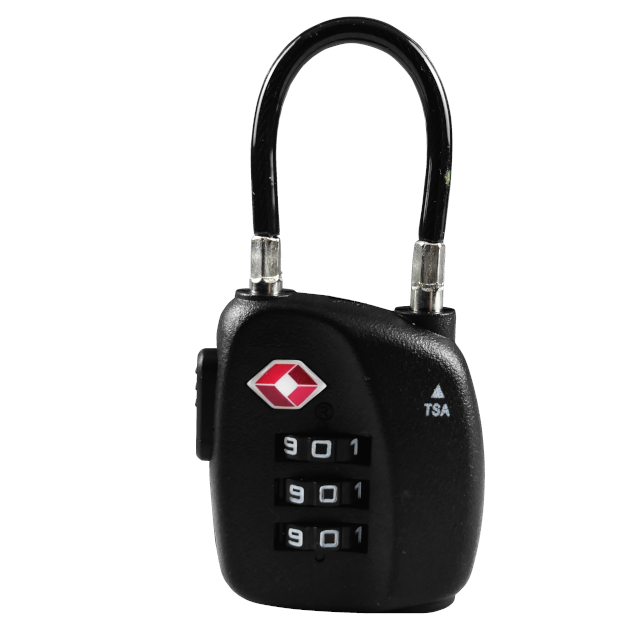 Ensure the safety of your belongings while on the go with a travel-friendly TSA combination lock.