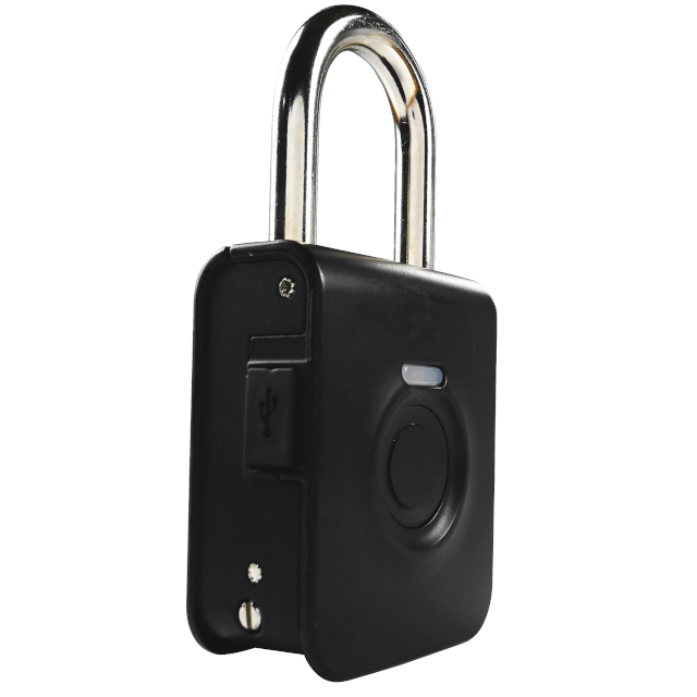 Security Enhanced with Zinc Alloy: Smart Biometric Electronic Door Lock and Anti-Theft Waterproof Padlock for Bag